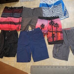 Lot of 7 pairs of Men's shorts
